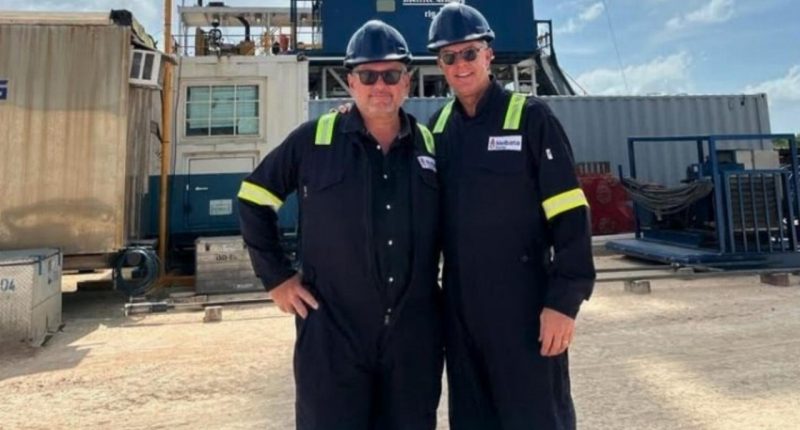 Melbana Energy (ASX:MAY) - Executive Chair, Andrew Purcell (left)